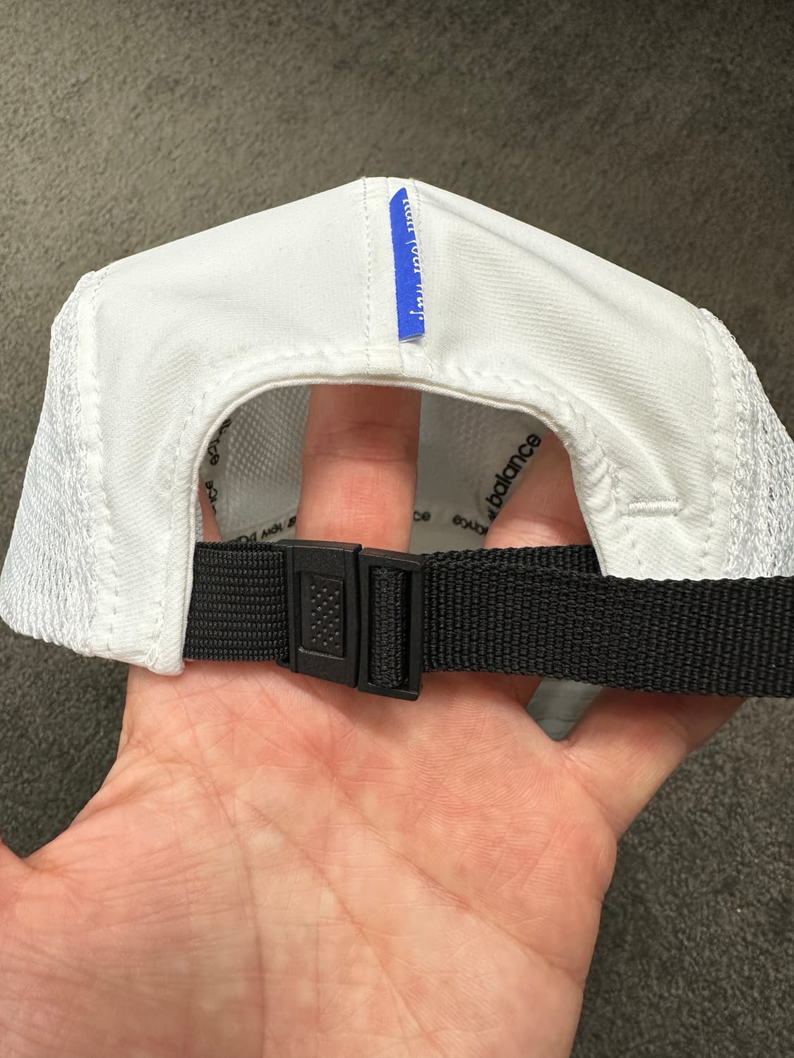 뉴발란스 COVERALL 66 화이트 러닝 모자 상품이미지2