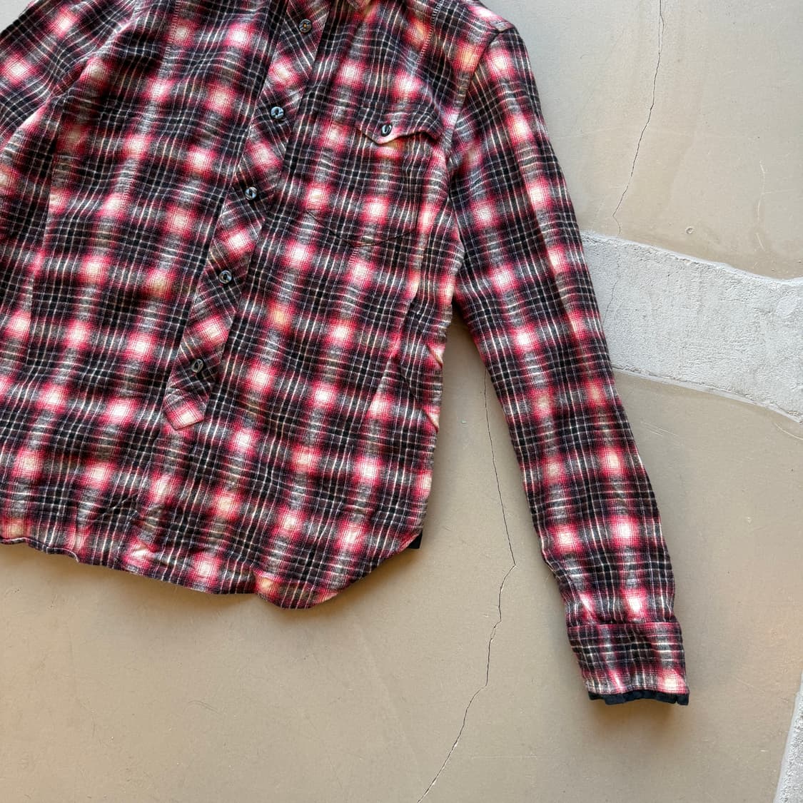 PPFM 레이어드 플란넬 셔츠 상품이미지3