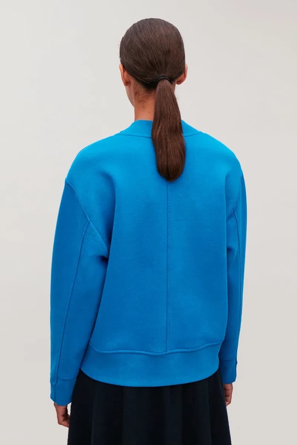 L) 코스 패널드 코튼 스웻셔츠 상품이미지3