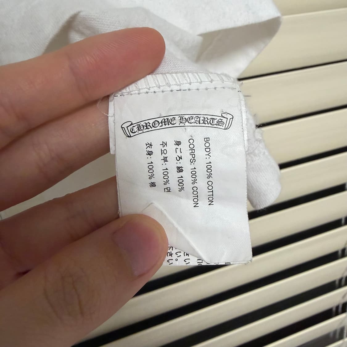 레어) 크롬하츠 홀스슈 말리부 라지 크로스 반팔 티셔츠 M 상품이미지7