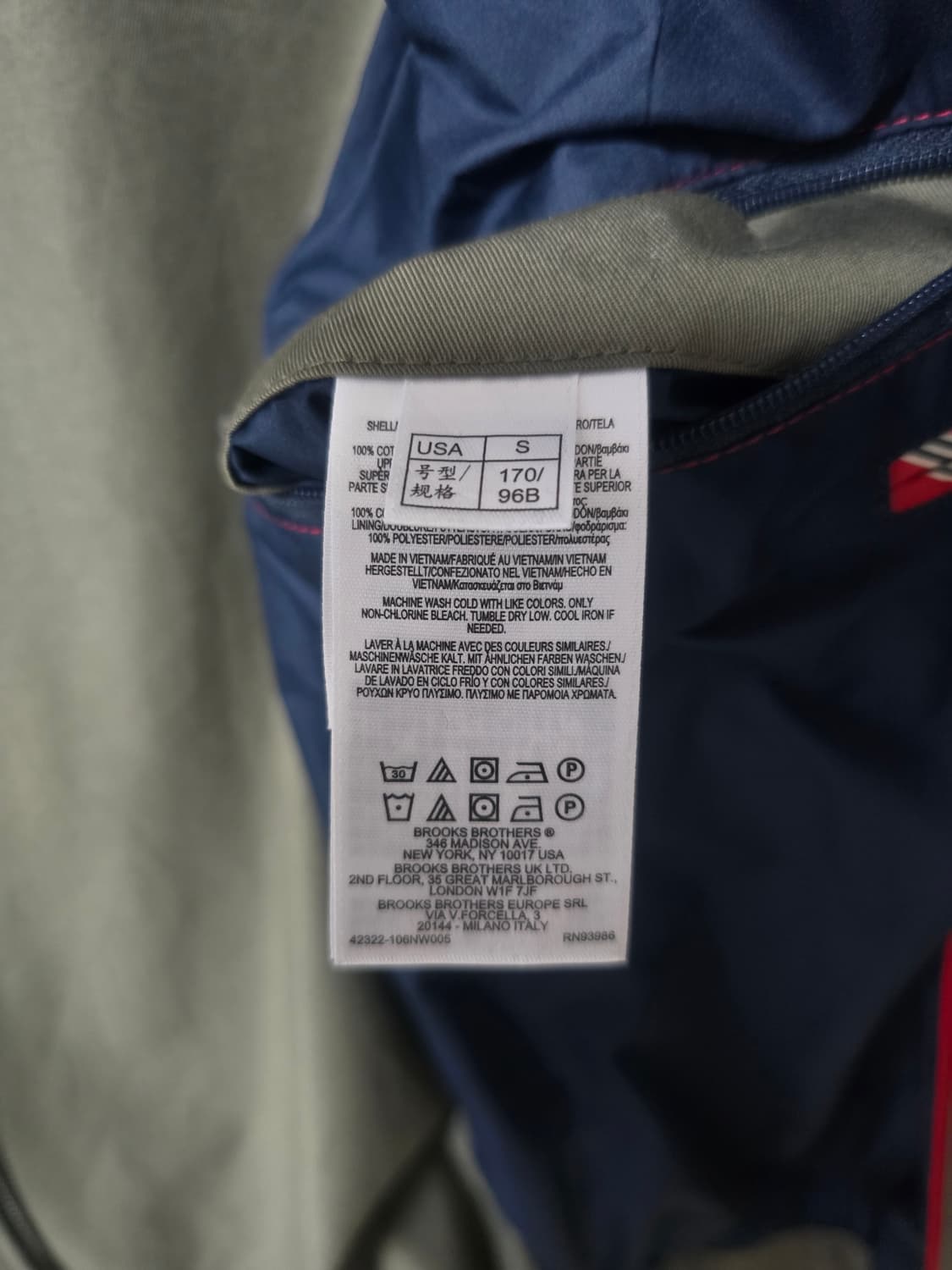 브룩스브라더스 드리즐러 자켓 S 상품이미지9