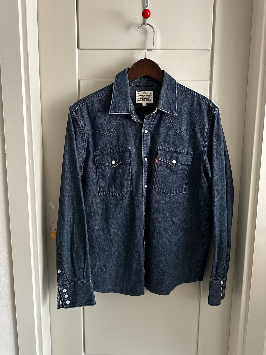 Levi’s 데님 웨스턴 셔츠 상품이미지1