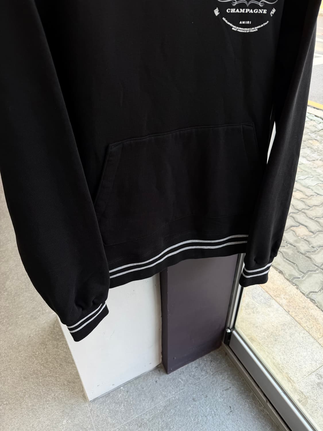 L/ 아미리 Les Amoureux 백로고 후드티 상품이미지5