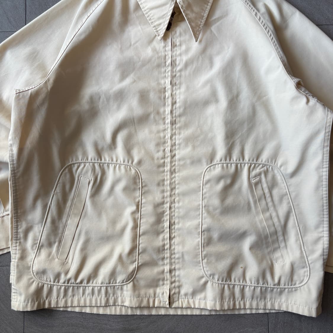 70년대 생산 맥그리거 드리즐러 연베이지 자켓 상품이미지2