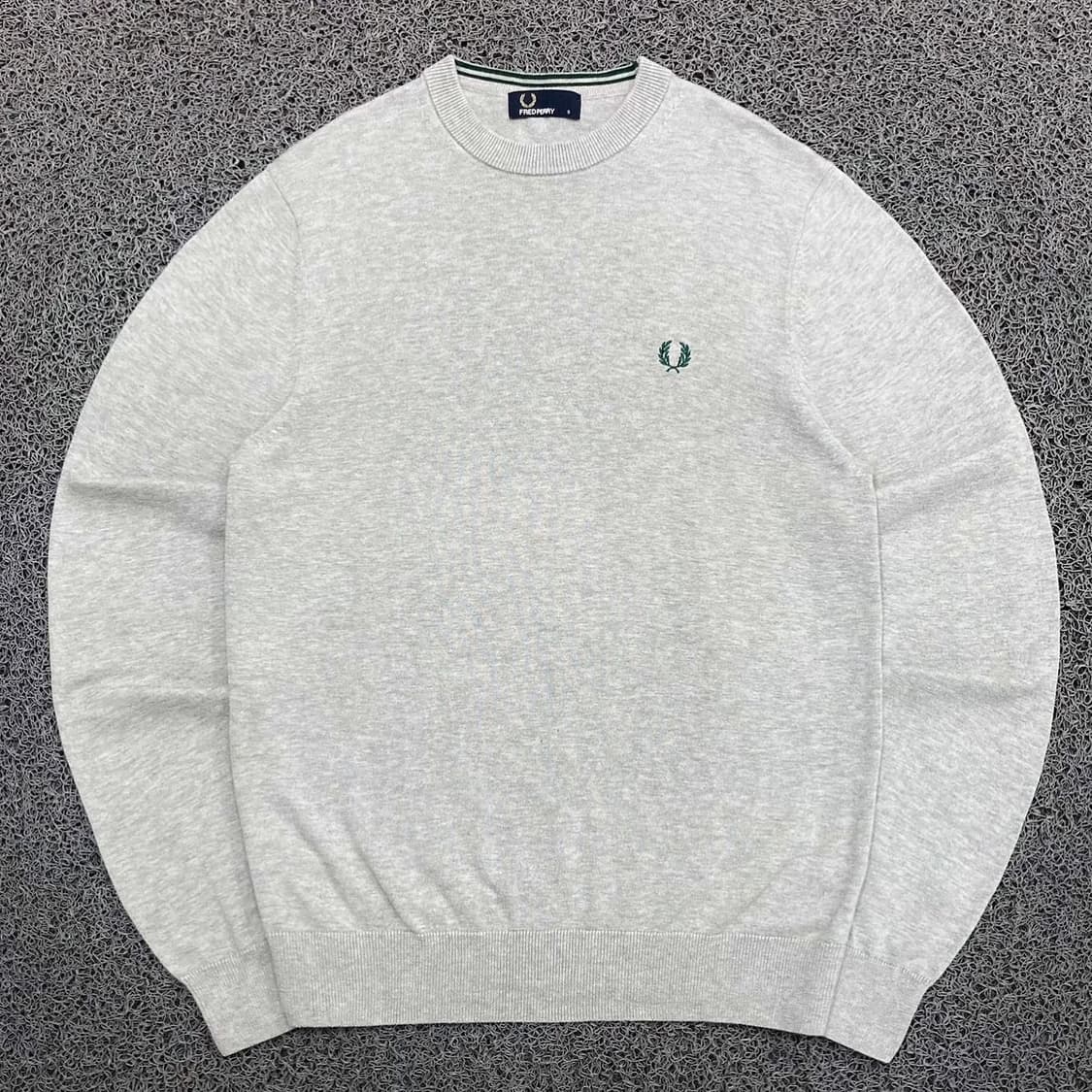 Fred Perry 신형 월계수 그레이 니트 상품이미지1