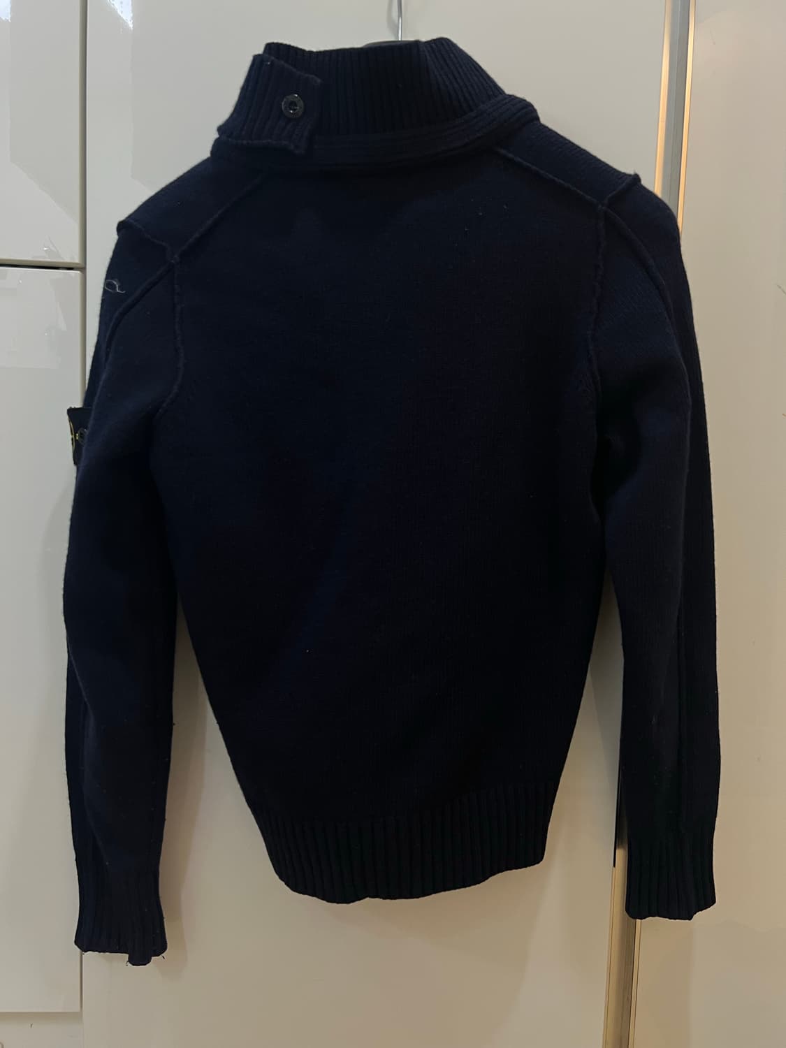 스톤아일랜드 네이비 니트집업가디건 95-100 상품이미지2