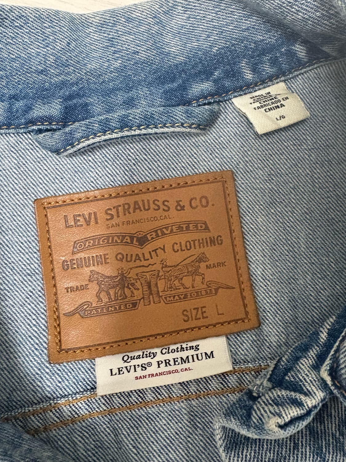 리바이스 데님트러커 XL 상품이미지2