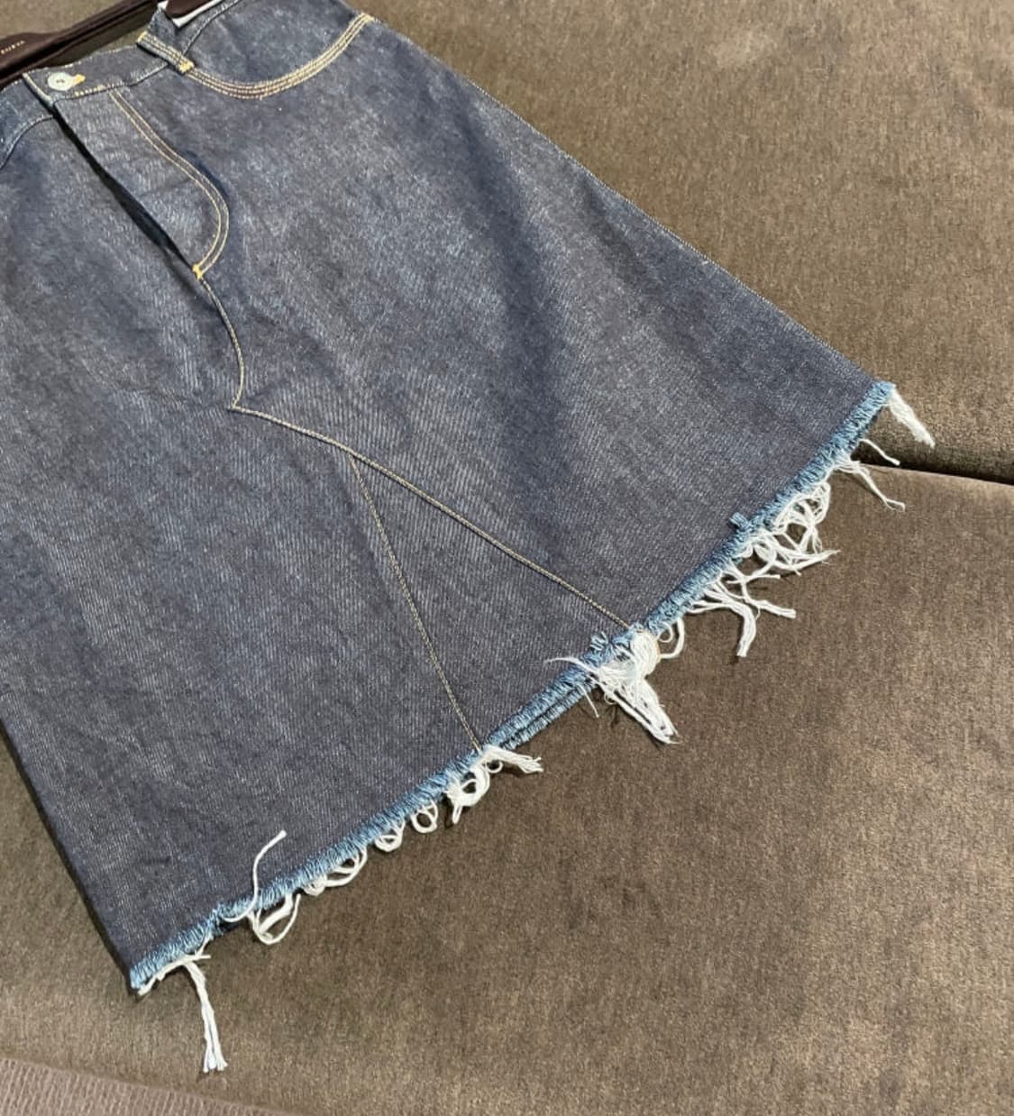 보테가베네타 데님 스커트  상품이미지5