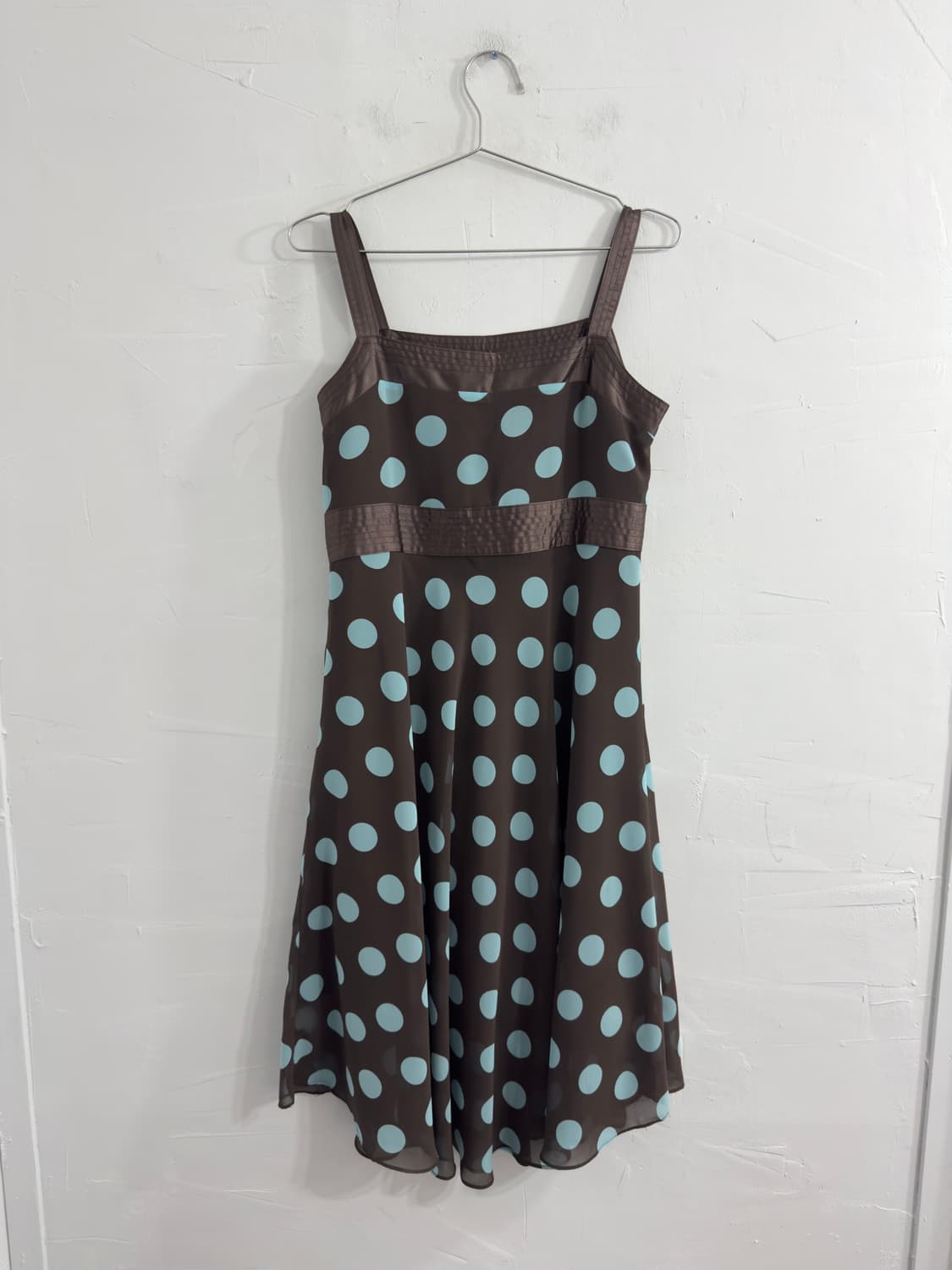 diffe mint dot brown dress 상품이미지2