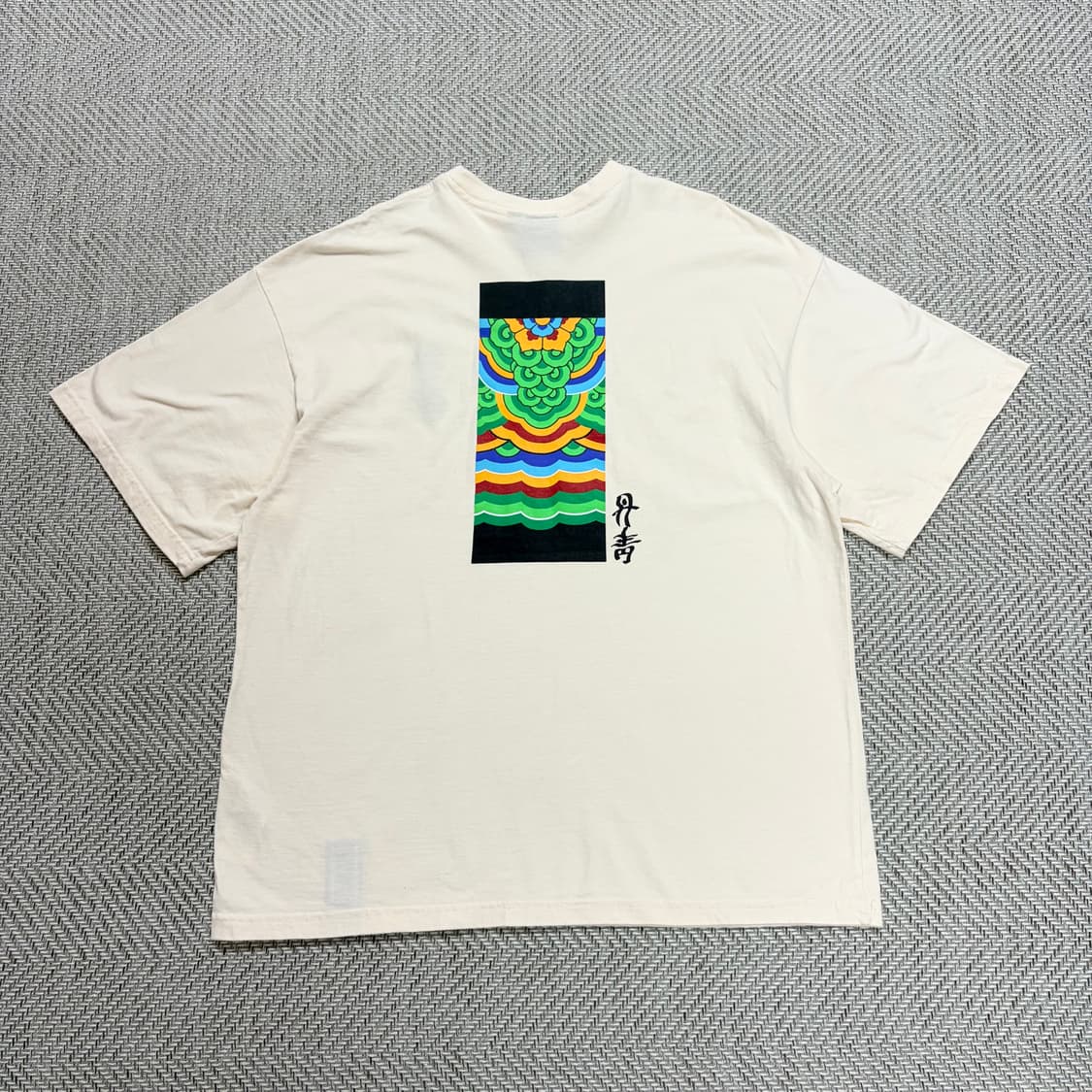 (S)로우로우 단청 루즈핏 반팔티 상품이미지1