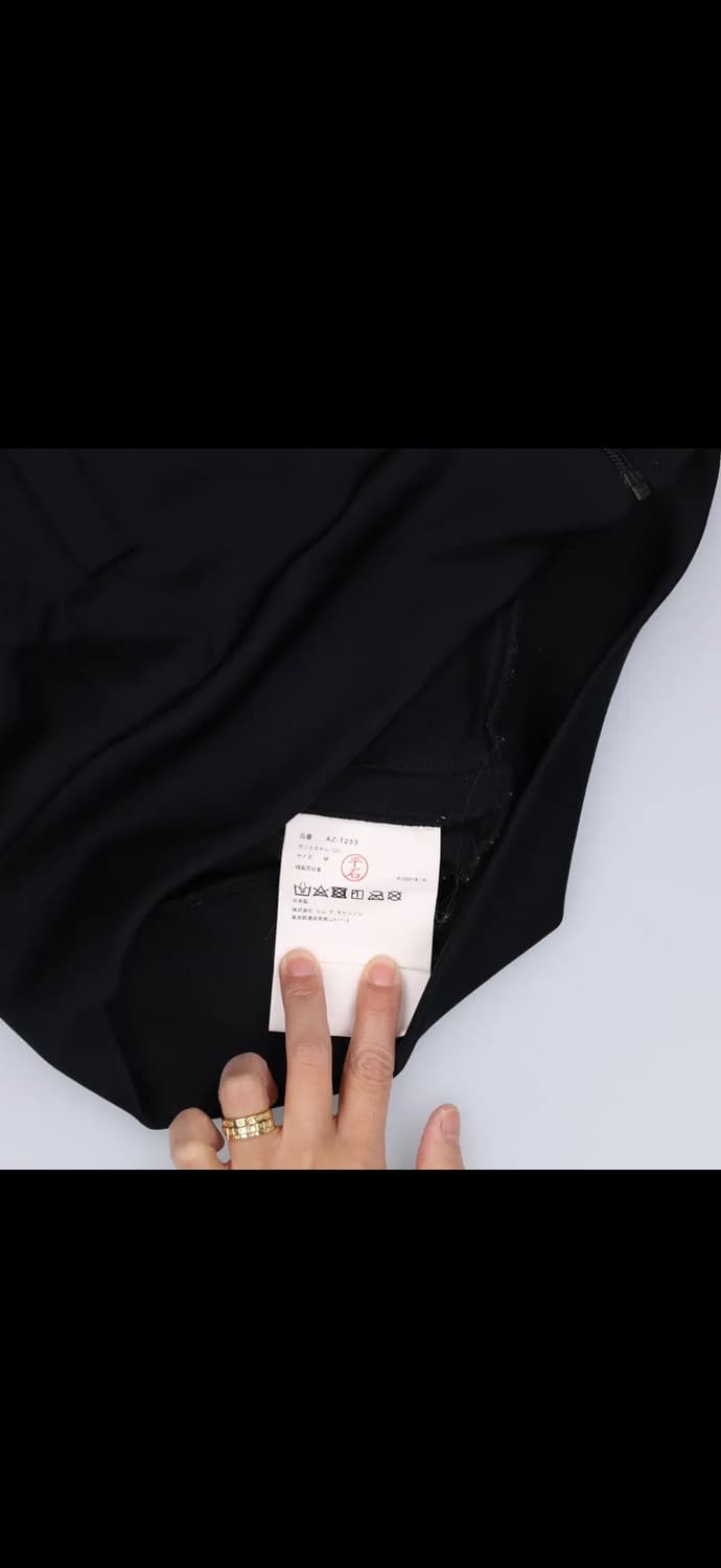 꼼데가르송 여성 빅블랙하트 후드집업 0107H1 상품이미지4