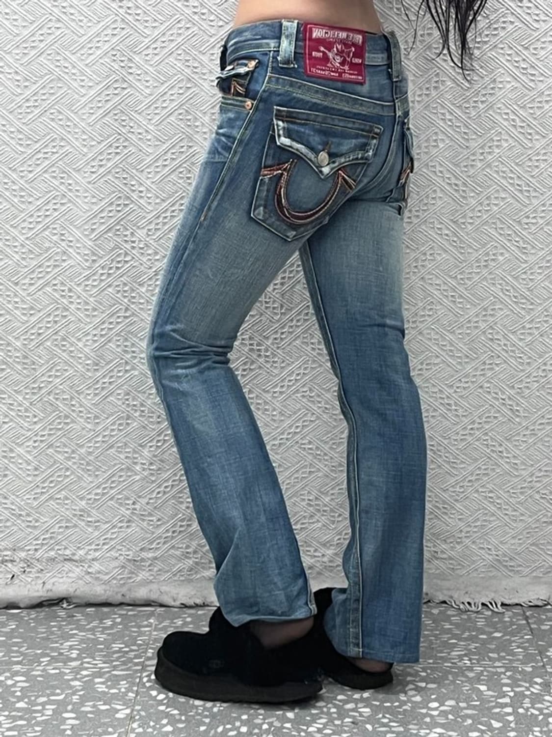 트루릴리전 835 올드스쿨 레트로 Y2K 데님팬츠 28인치 C09963 상품이미지1