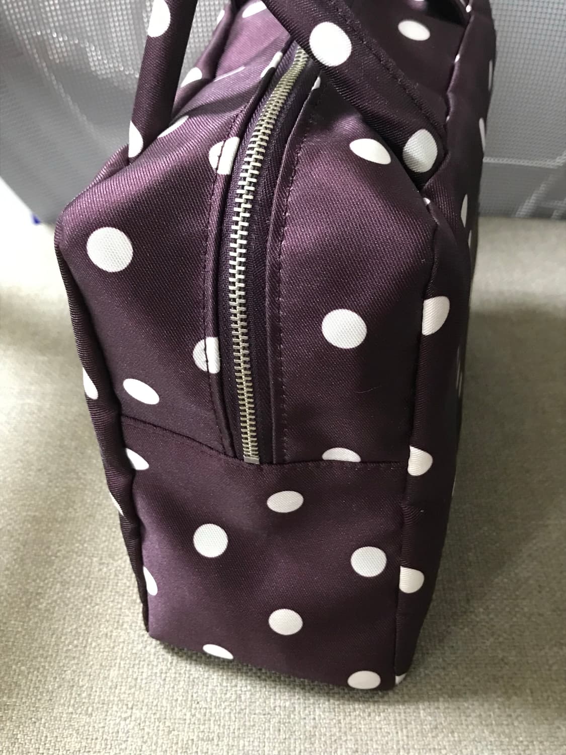 피치바스켓마켓 폴카 도트백 퍼플 Polka dot  bag 상품이미지3