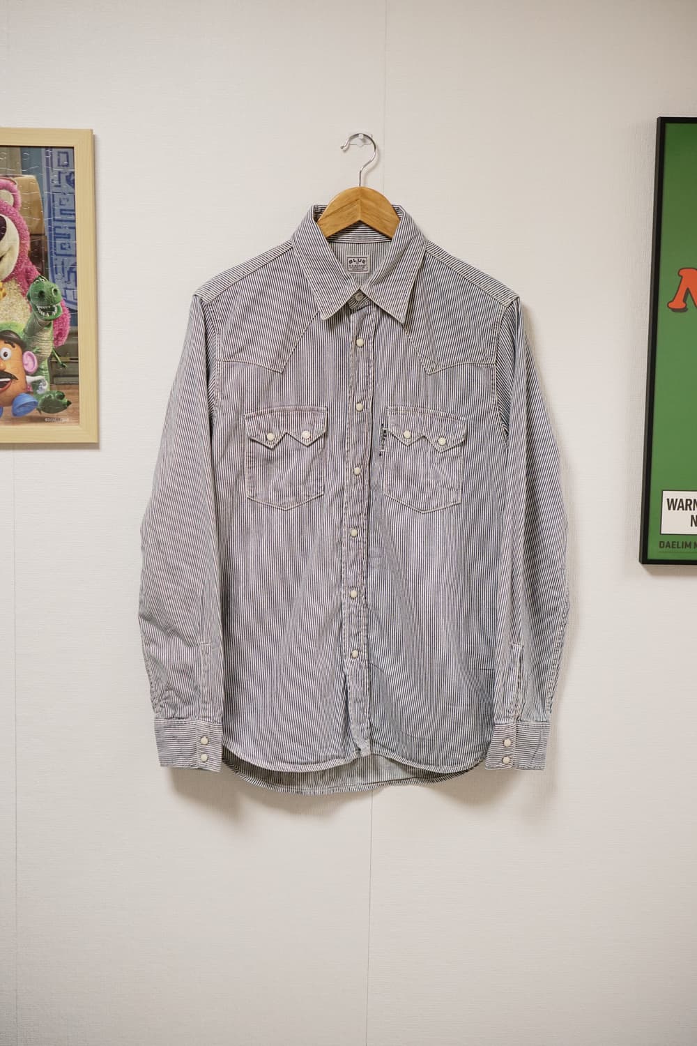 BLUE BLUE 히코리 웨스턴 셔츠 상품이미지1