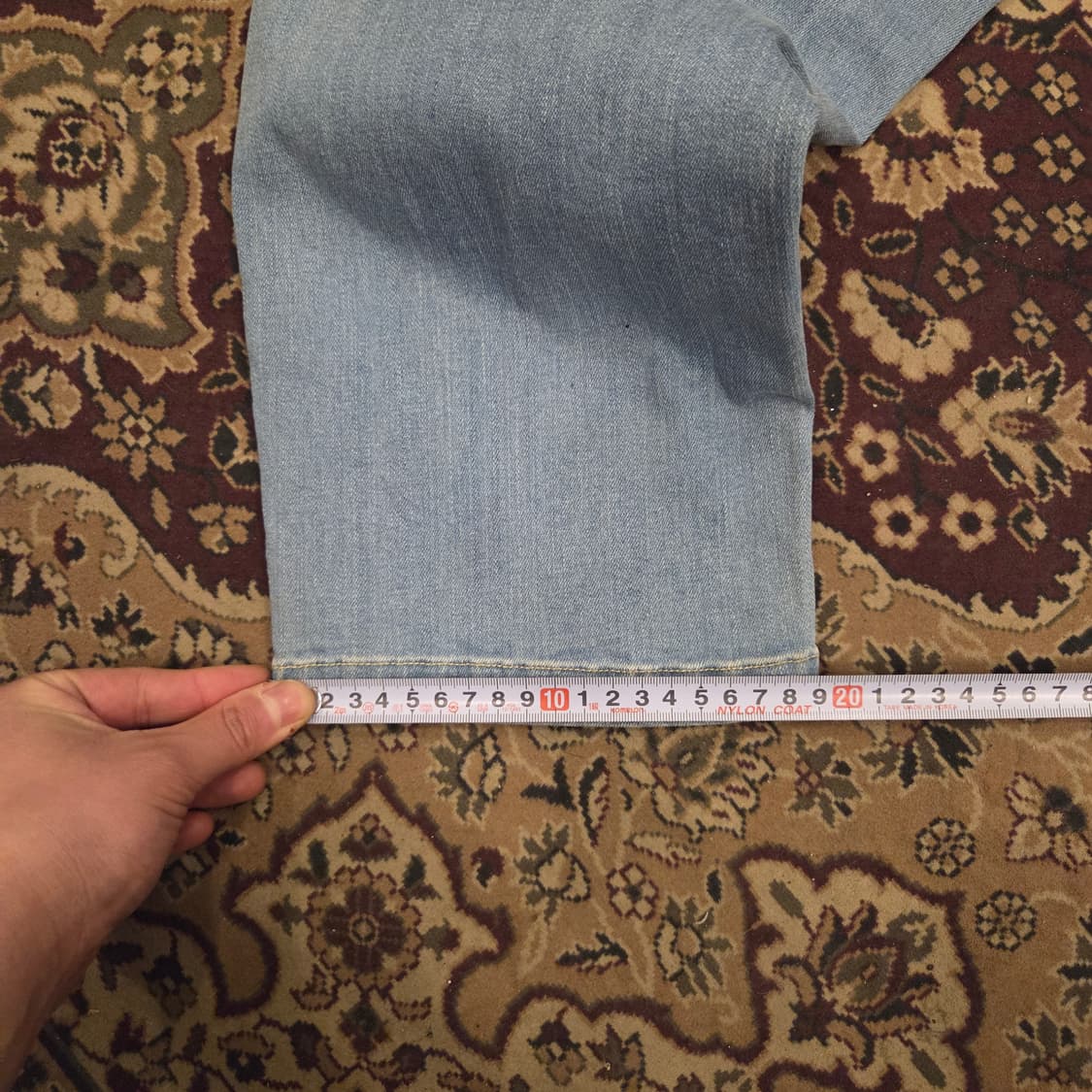 그라미치 루즈테이퍼드 데님팬츠 s 상품이미지7