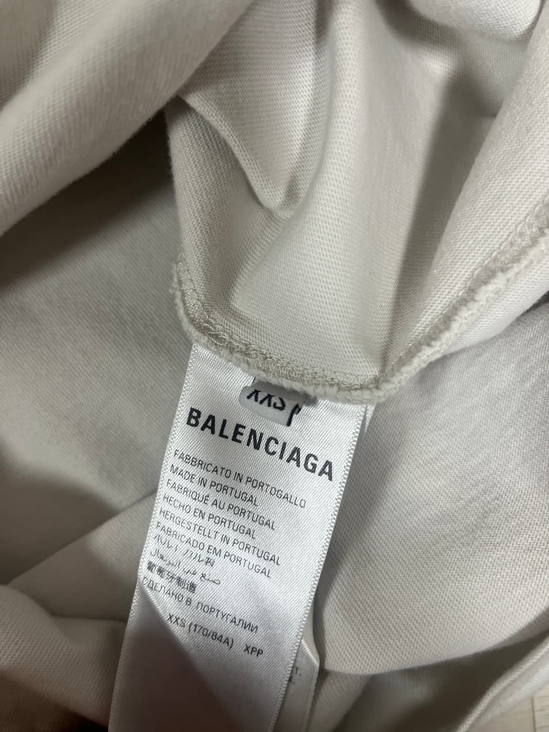 발렌시아가 티셔츠 xxs 상품이미지4