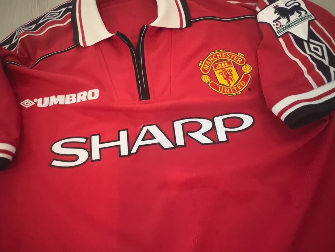 98/00 맨체스터 유나이티드 홈 베컴 유니폼 상품이미지3