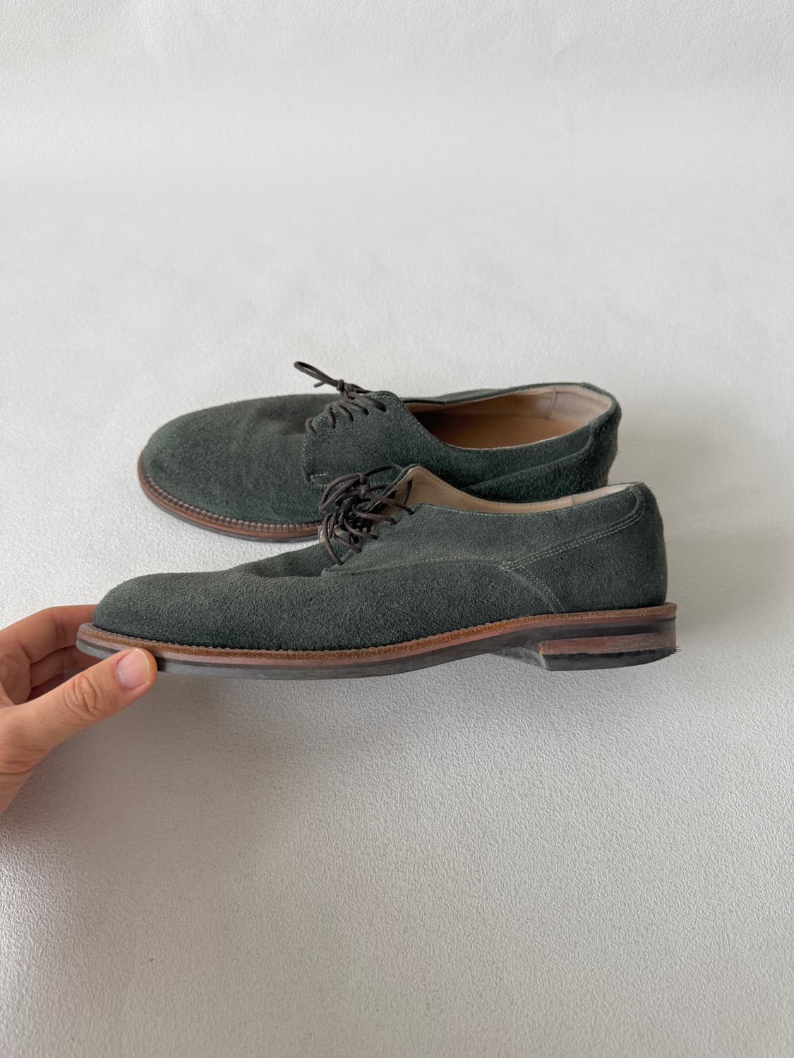 [260]레노마(renoma) 스웨이드 더비슈즈 상품이미지2