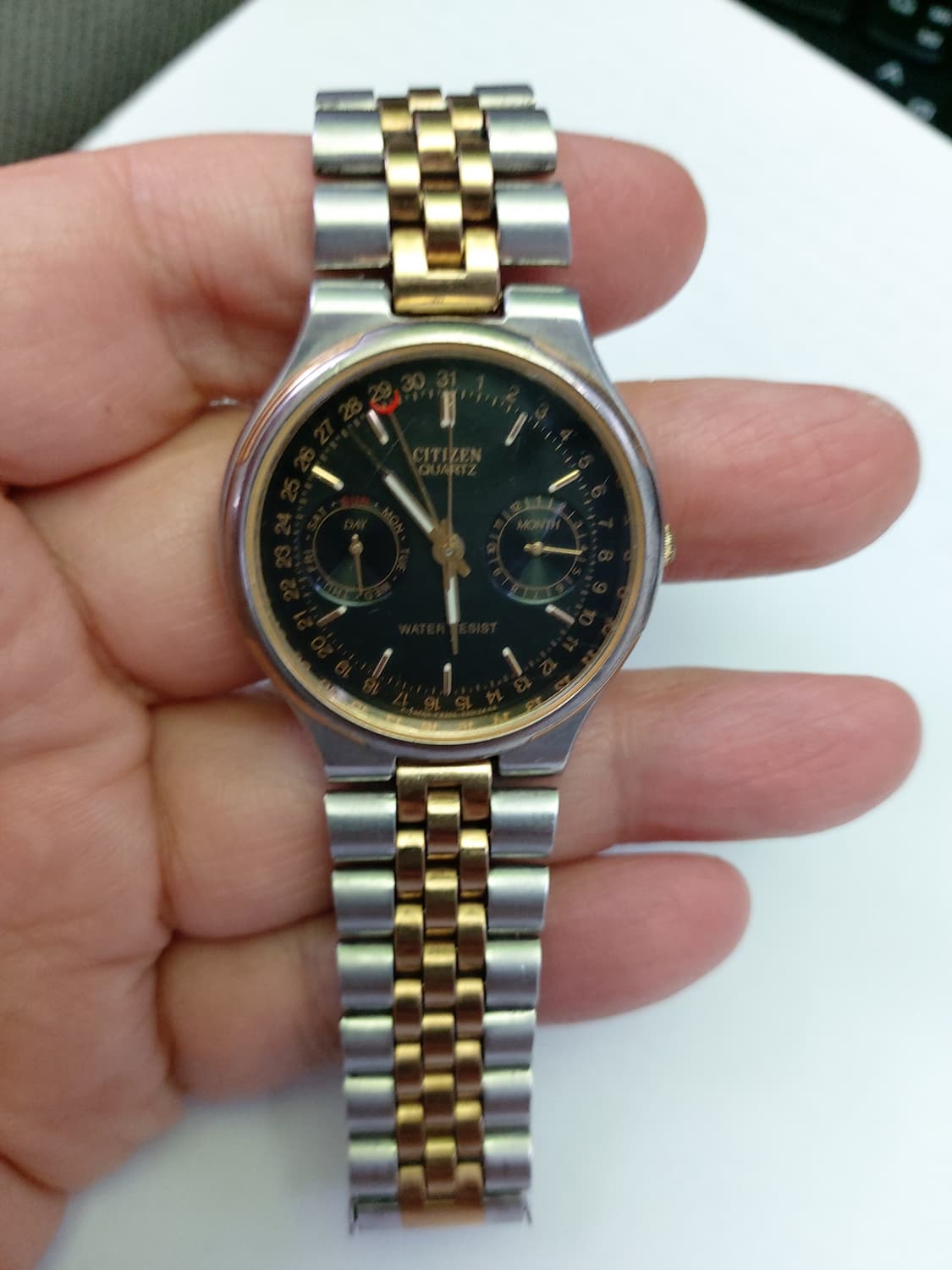 시티즌 쿼츠 콤비 Date 남성 시계 상품이미지1