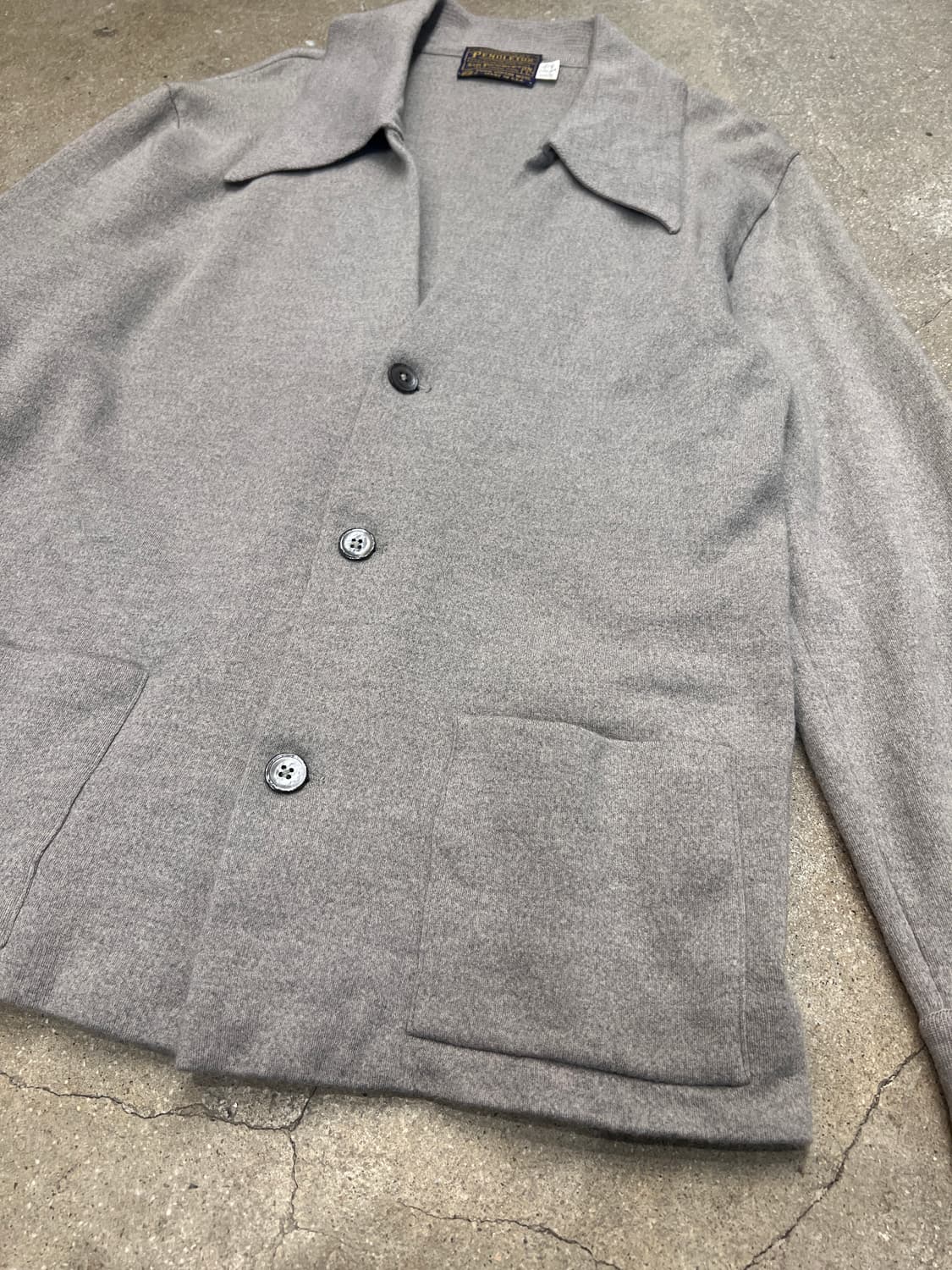 90‘s  Pendleton Zephyr Wool Knit Jacket 상품이미지2