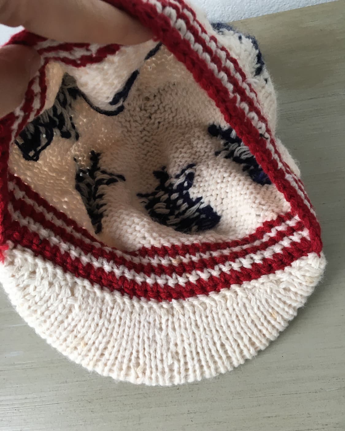 pom star pattenrn knit cap 상품이미지7