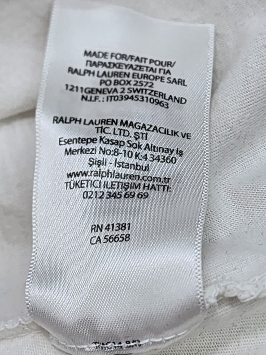 RALPH LAUREN 보이즈 베어+파리 반팔M (10-12) 상품이미지5