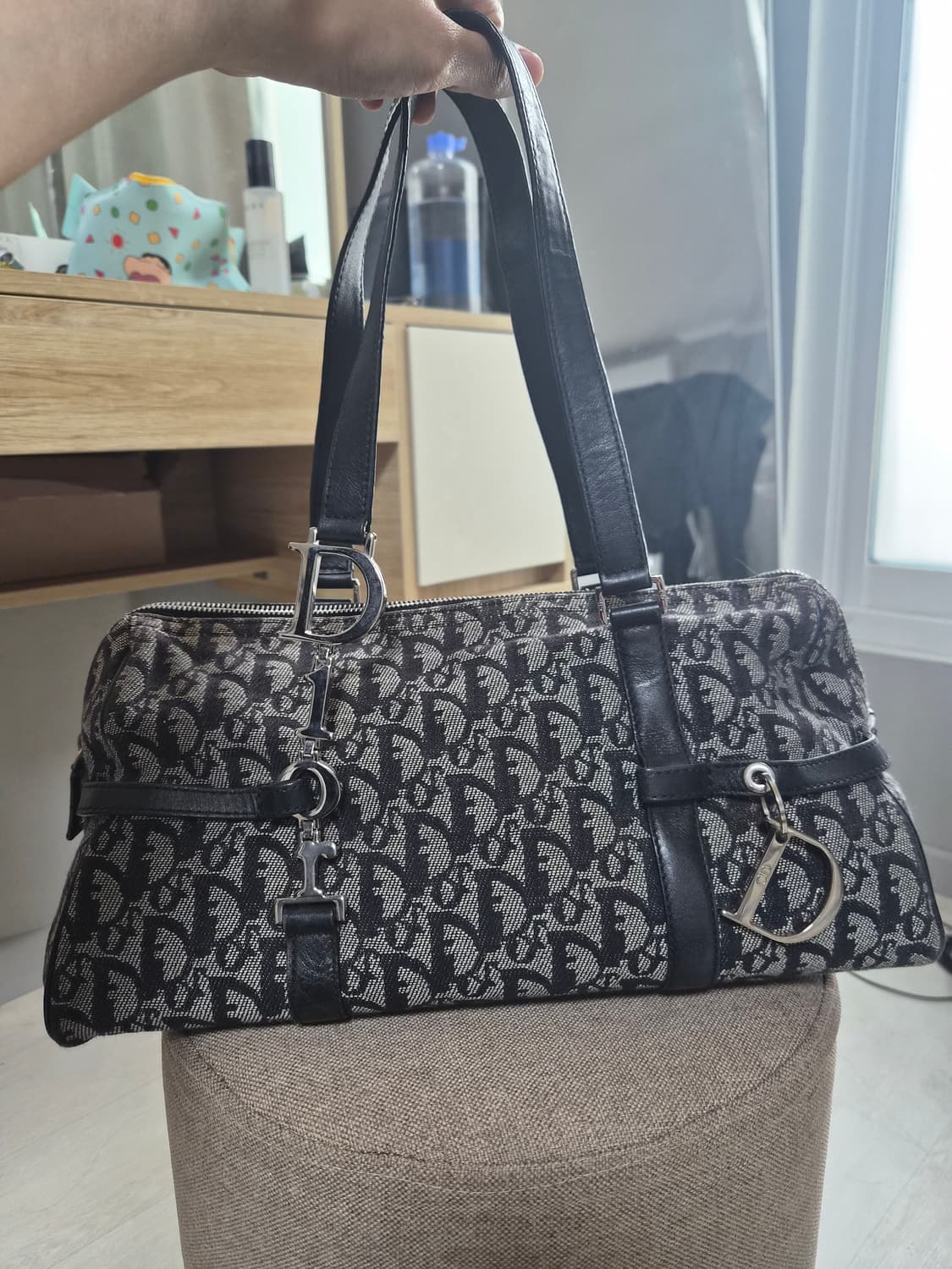 디올 오블리크 D링 참 숄더백 상품이미지1