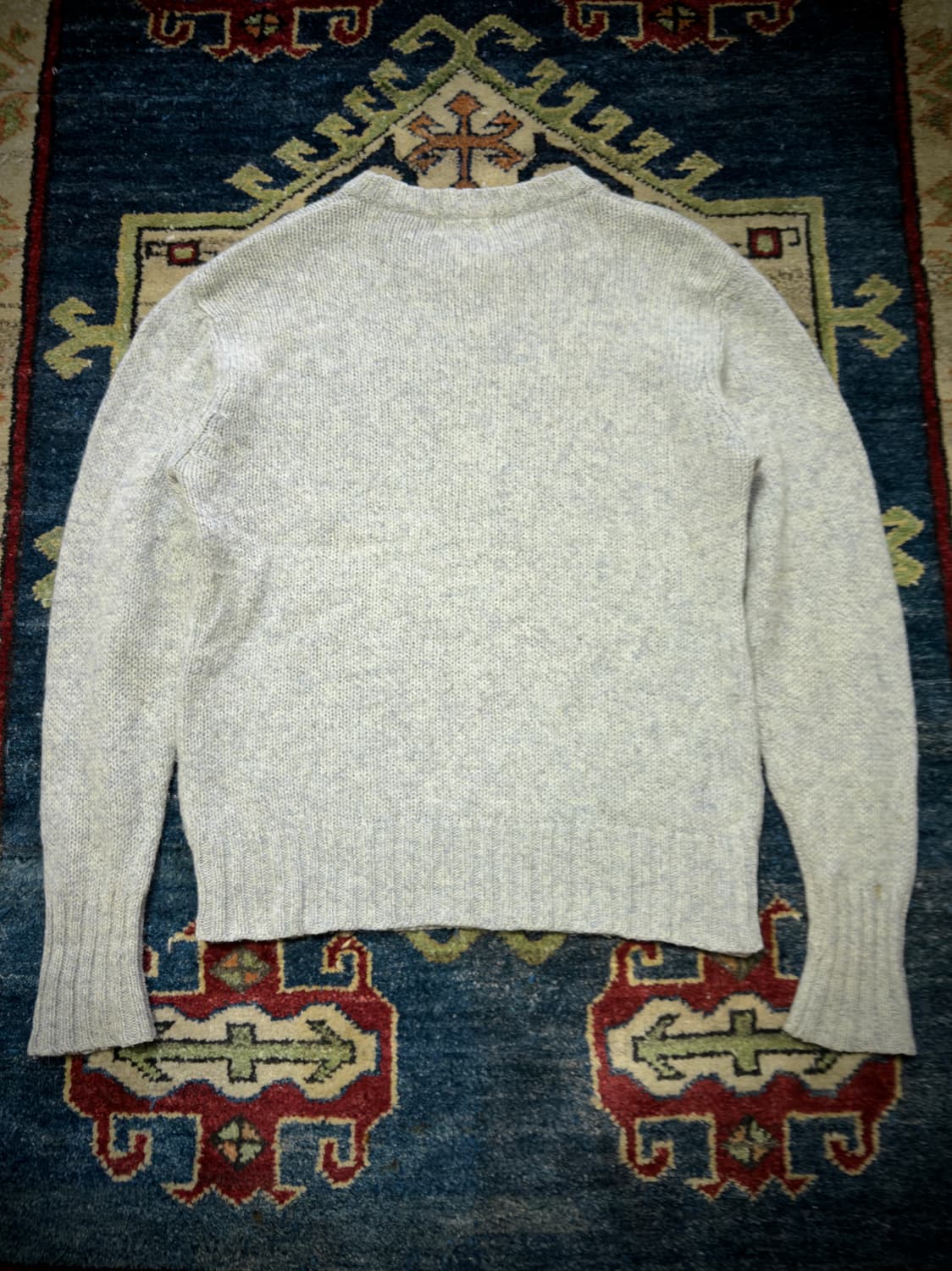 60s Woolrich wool fisherman Knit 상품이미지3
