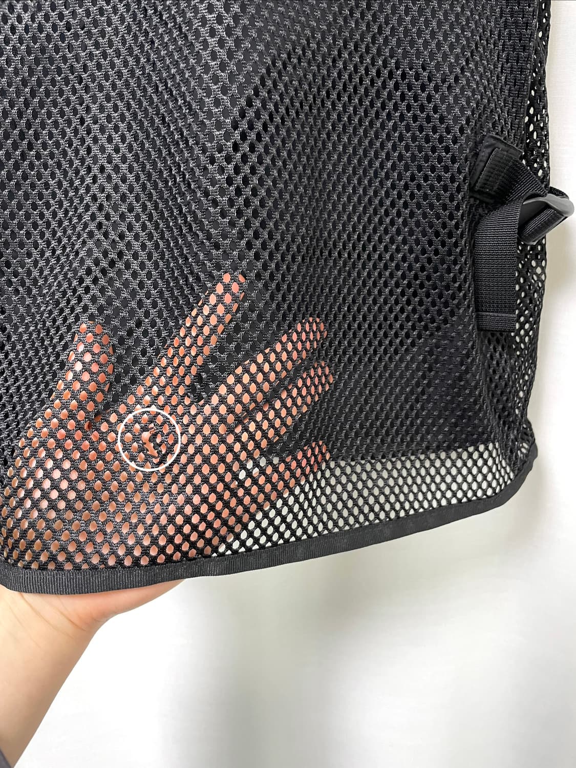 노스페이스 기어메쉬 유틸리리 조끼 100 L _ 블랙 (등산 낚시 배달 상품이미지10