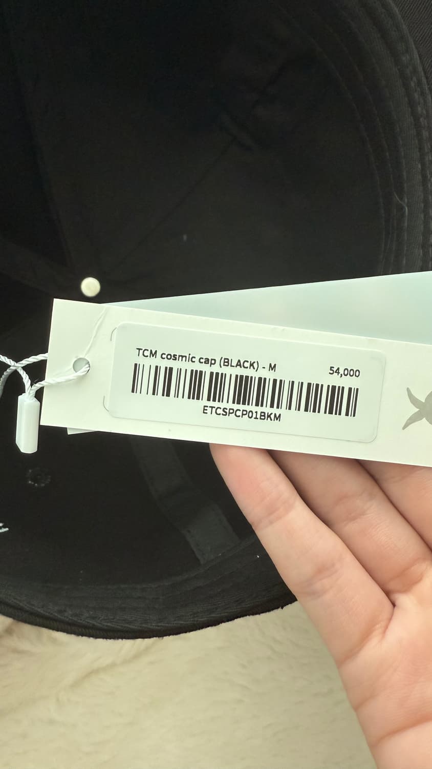 더콜디스트모먼트 TCM cosmic cap (black) 상품이미지3