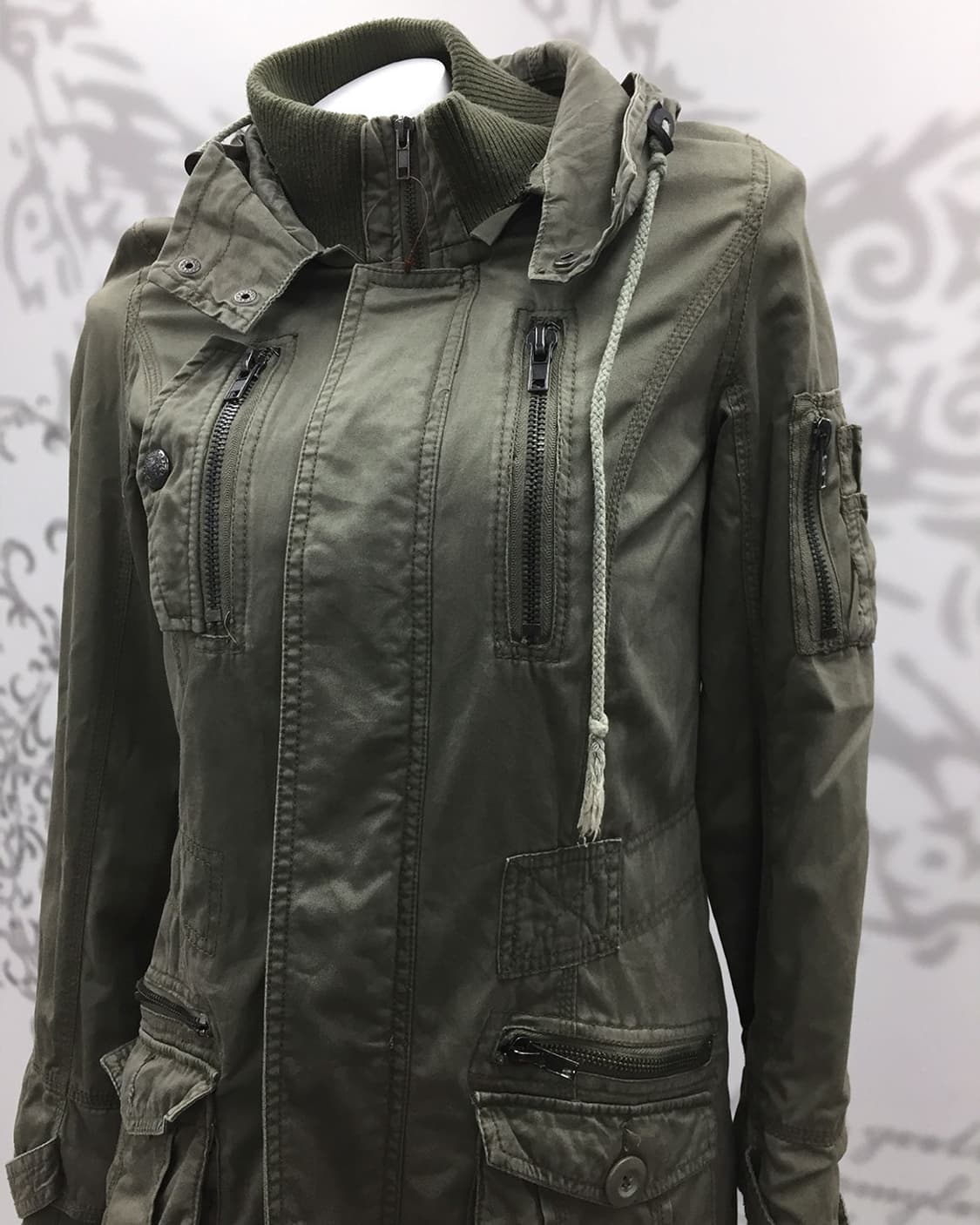 00‘s khaki utility field jacket 상품이미지5