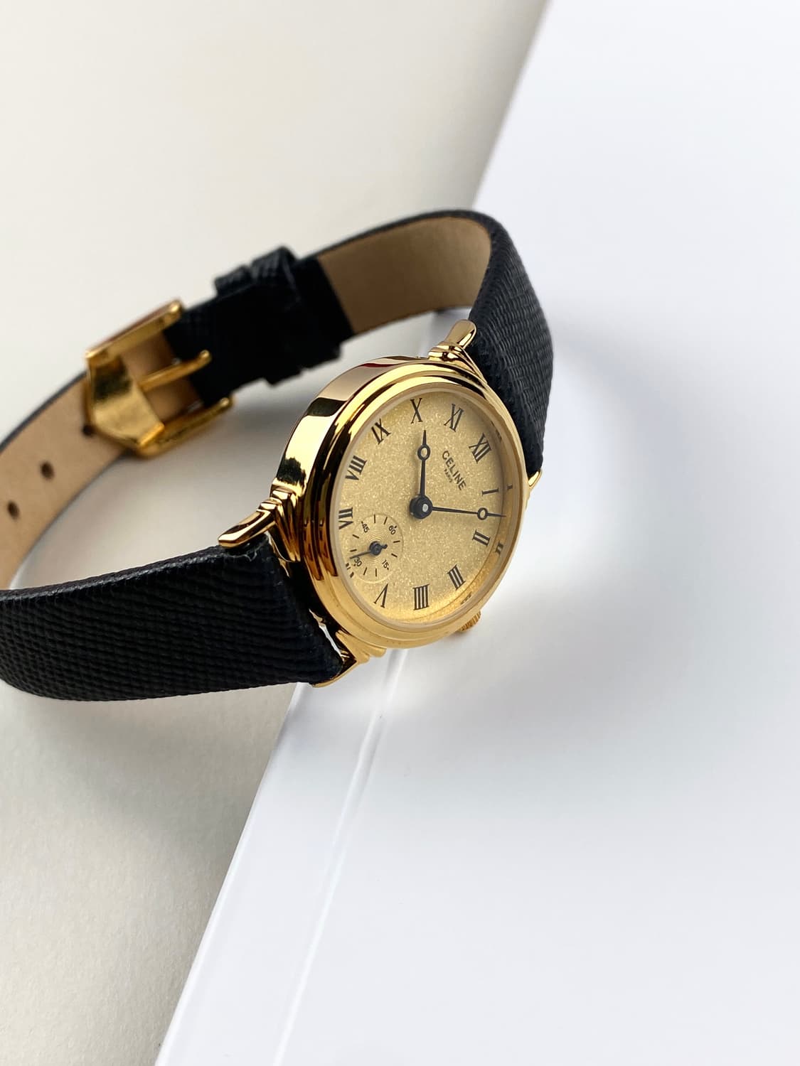 [FULL SET] CELINE round mini gold watch 상품이미지3