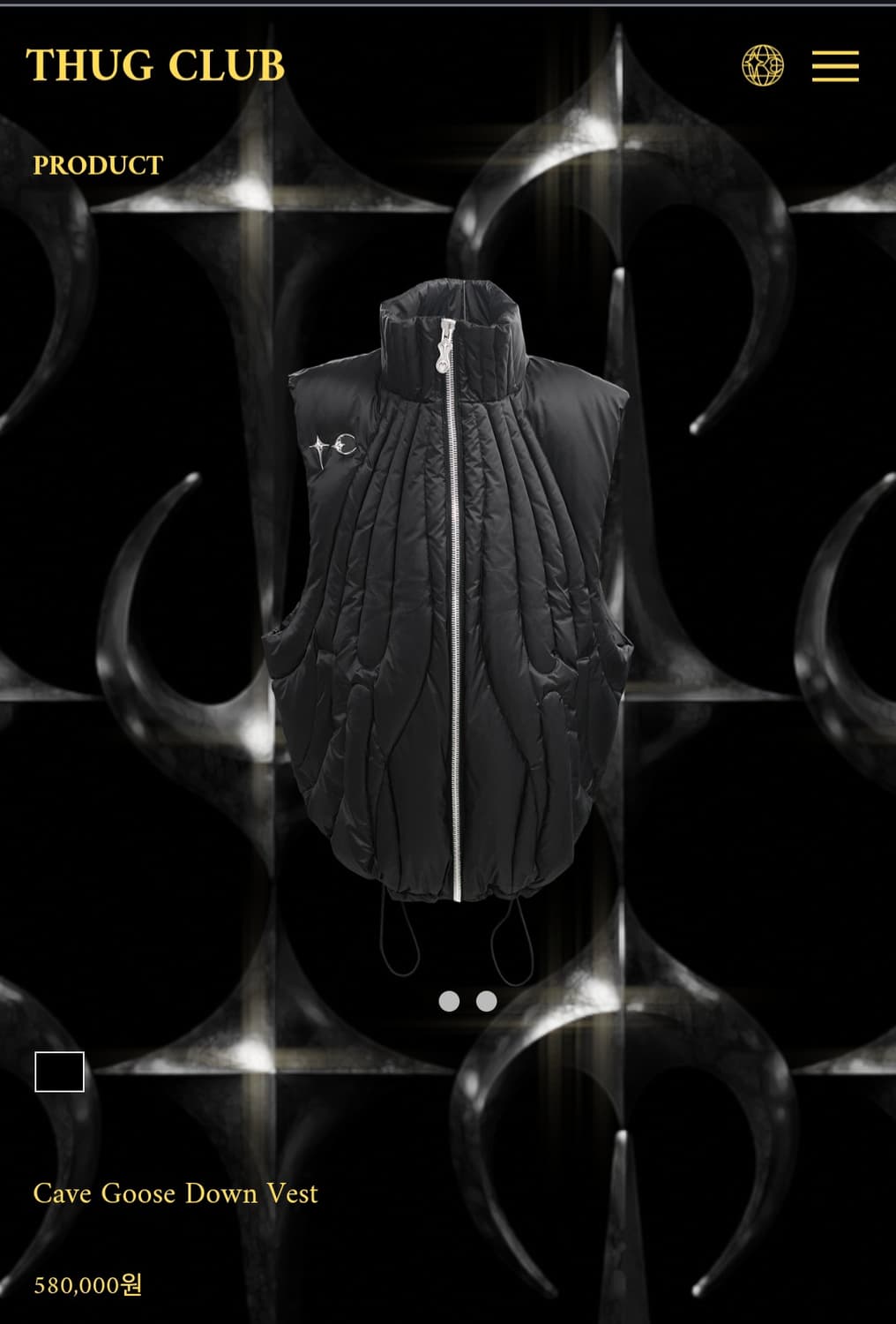 떠그클럽 패딩 베스트 1사 상품이미지1