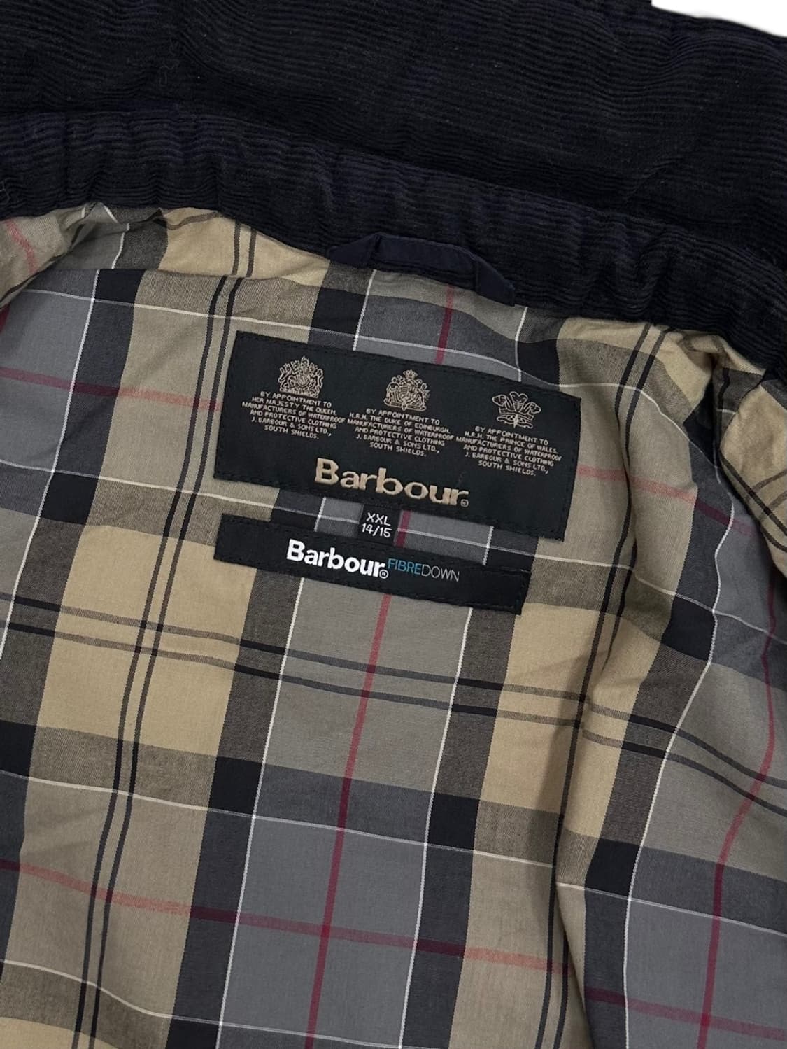 바버 키즈 패딩 네이비 (XXL)  상품이미지8