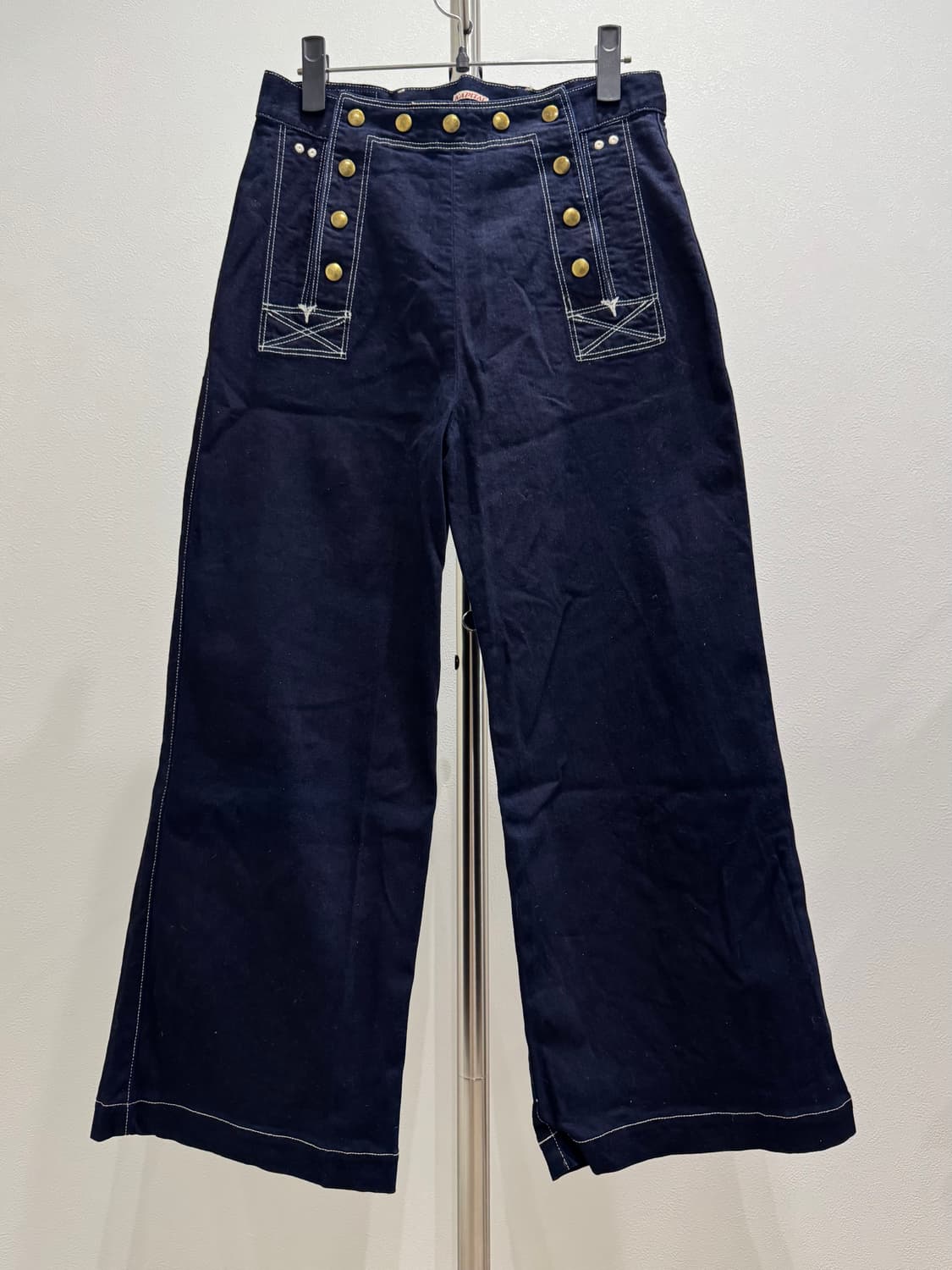 캐피탈 마린 스터드 인디고 데님 팬츠 상품이미지1