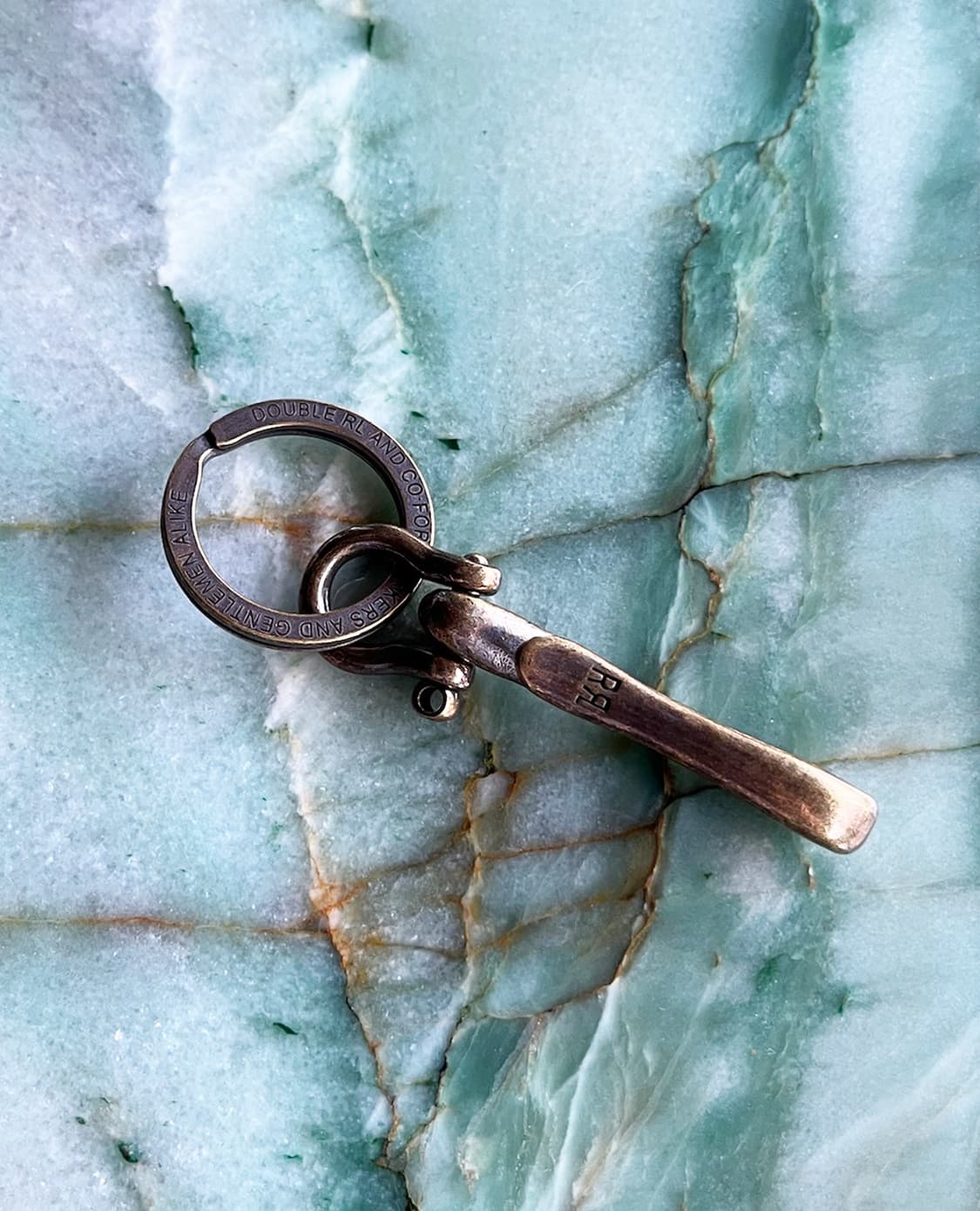 RRL vintage airing bronze keyring 상품이미지7