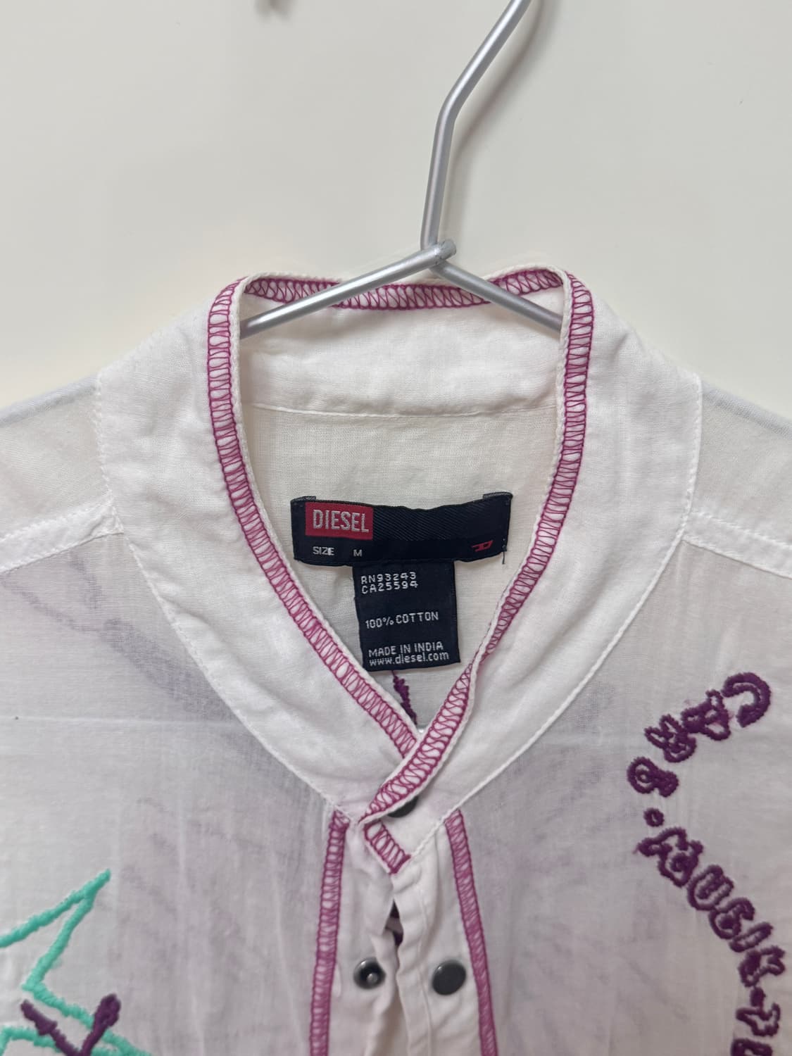 디젤 슬리브리스 민소매 탑 상품이미지5