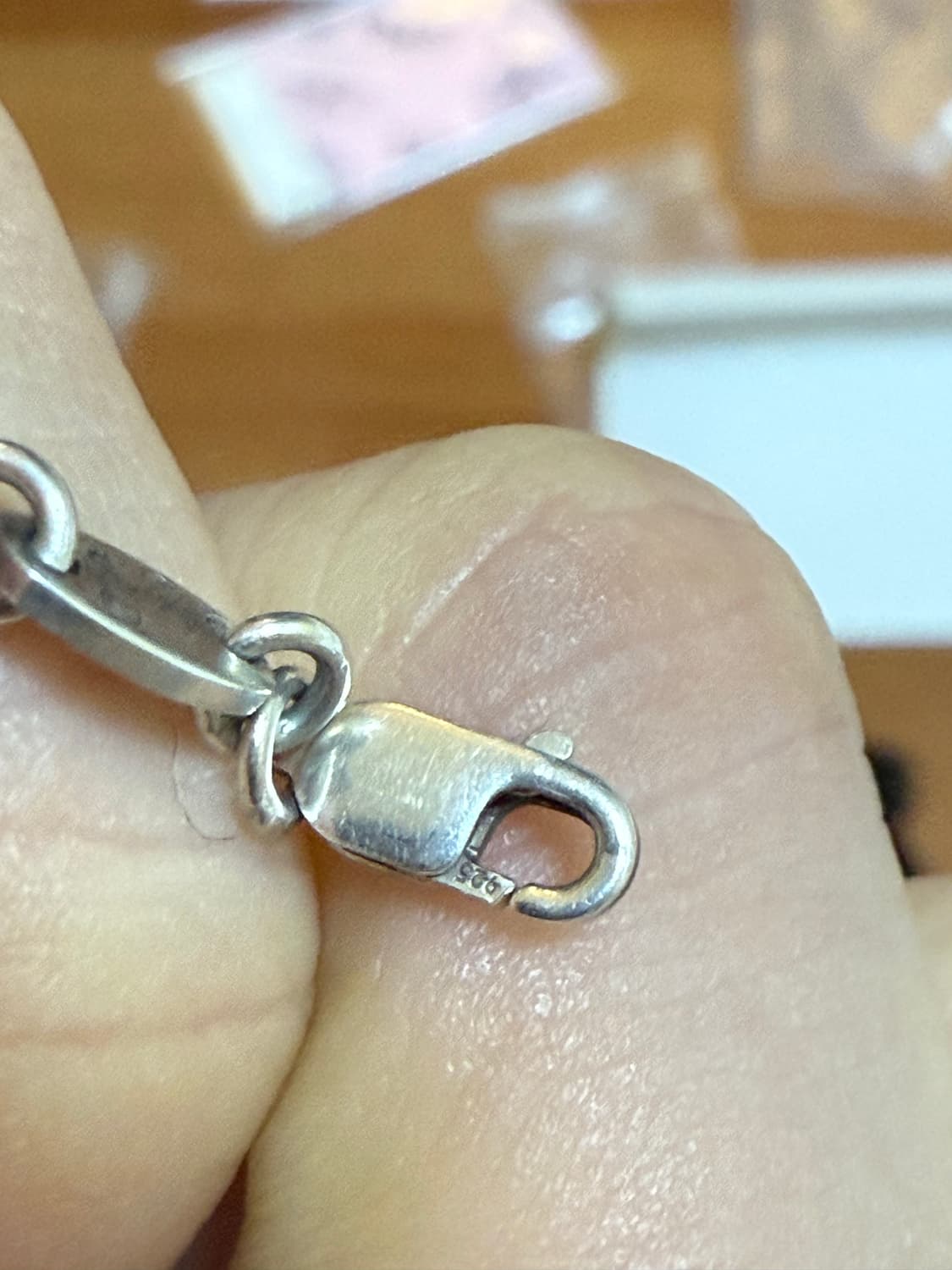 크롬하츠 세이프티핀 목걸이(20->18인치 수선) 상품이미지5