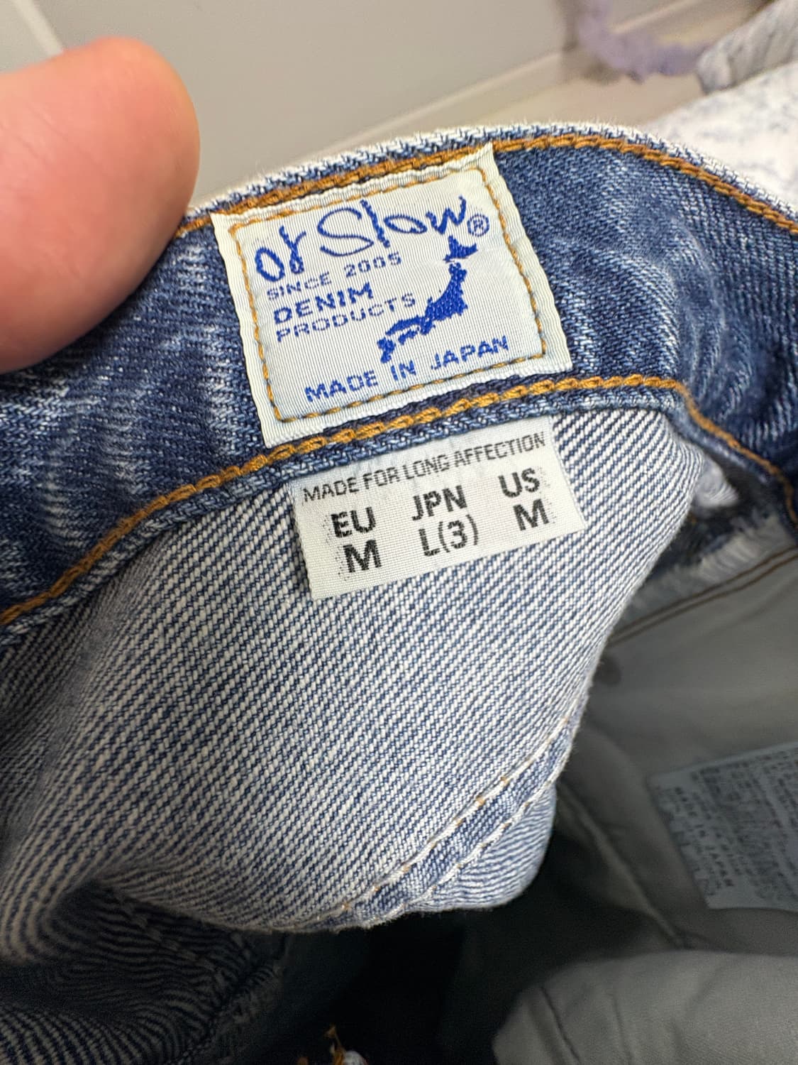 오어슬로우 101 dad‘s fit 3사이즈 상품이미지3