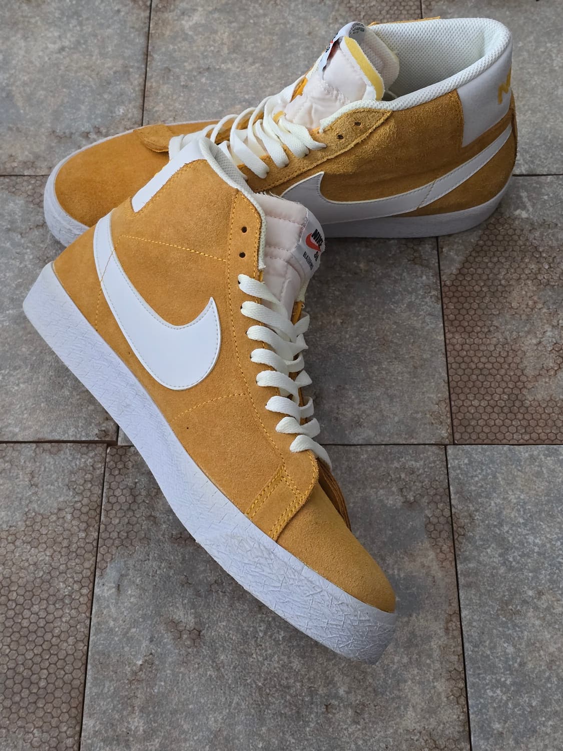 (285)나이키 sb 블레이저 미드 유니버시티 골드 상품이미지4