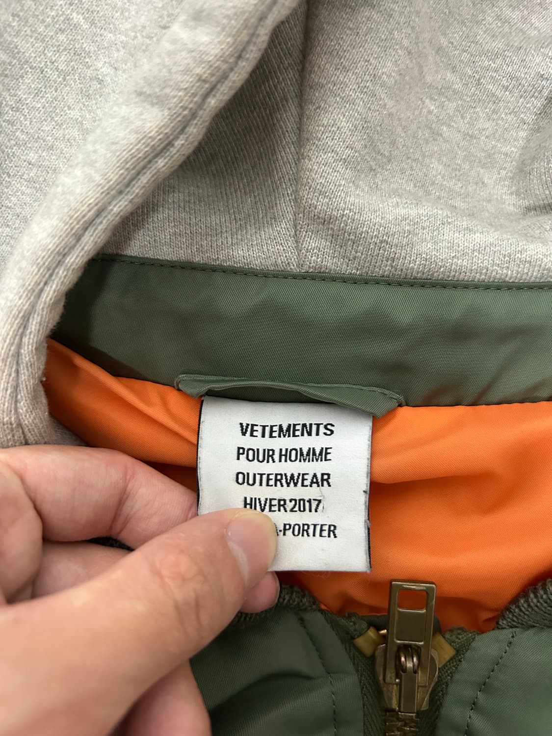 [S] 16FW 베트멍 초판 후드 봄버 마원 자켓 og 상품이미지4