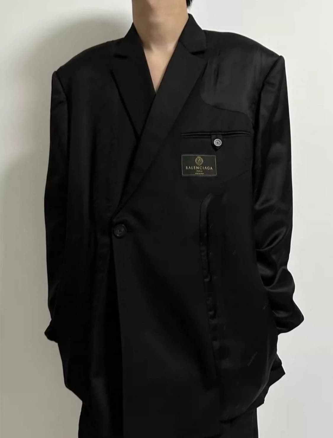 발렌시아가 인사이드 아웃 블레이저 상품이미지5