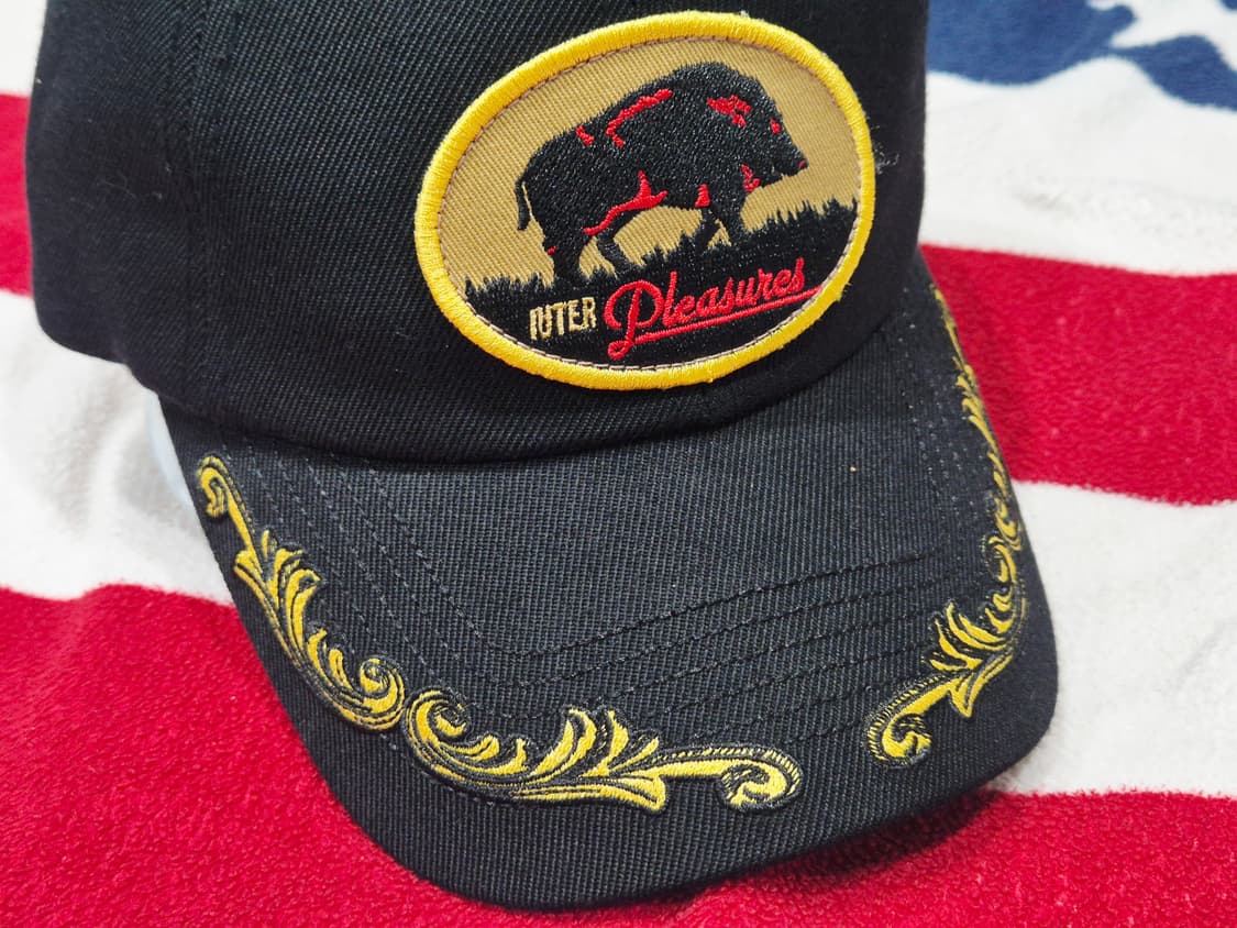 PLEASURES 플레져스 볼캡 모자 블랙 상품이미지2