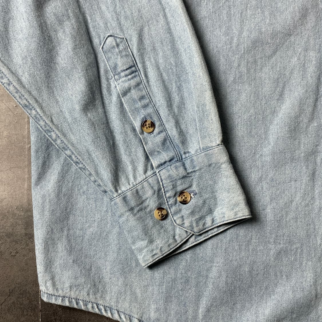 SOUTH BAY 사우스베이 빈티지 코튼 데님 셔츠 A00706 상품이미지6