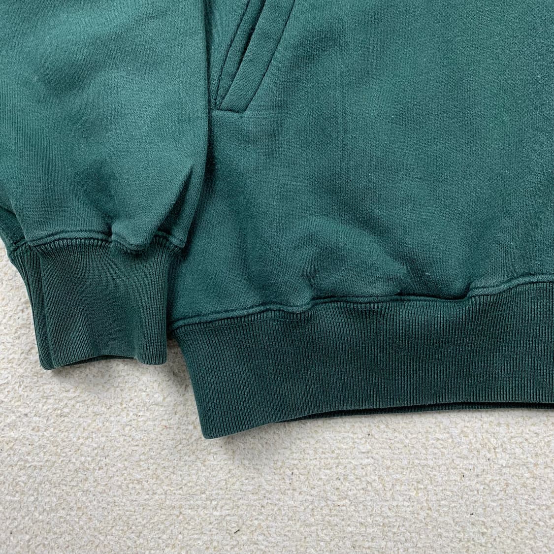 90‘s 폴로 랄프로렌 포니로고 후드집업 딥그린 상품이미지5