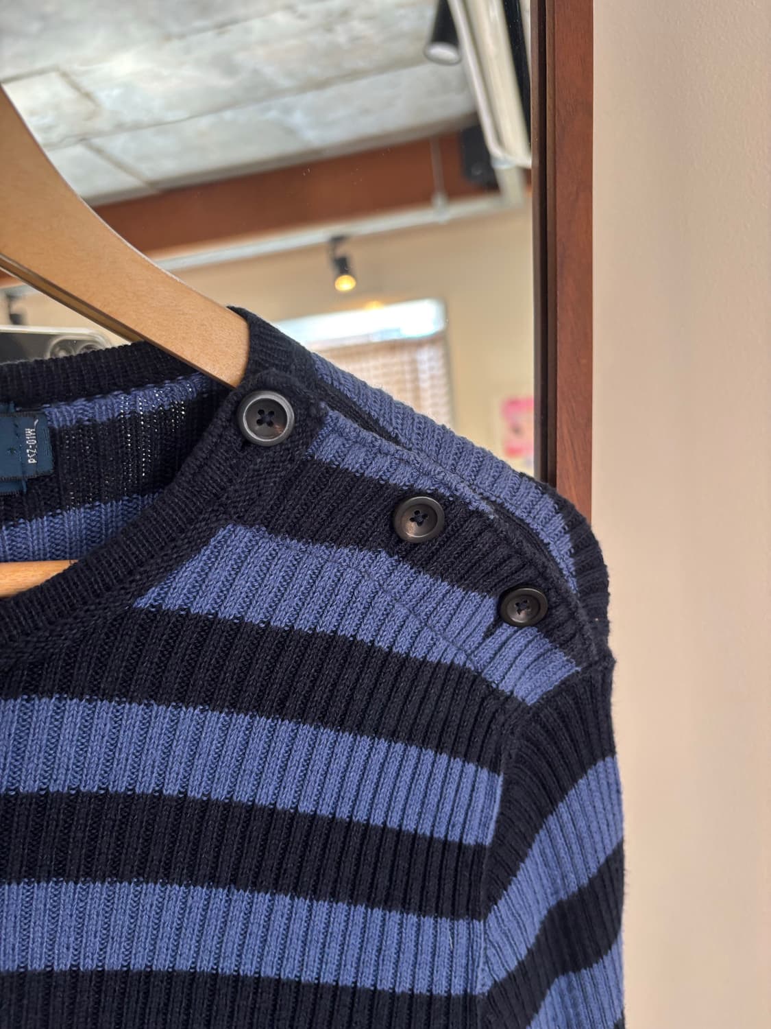 폴로 랄프로렌 스트라이프 골지 니트스웨터 상품이미지5