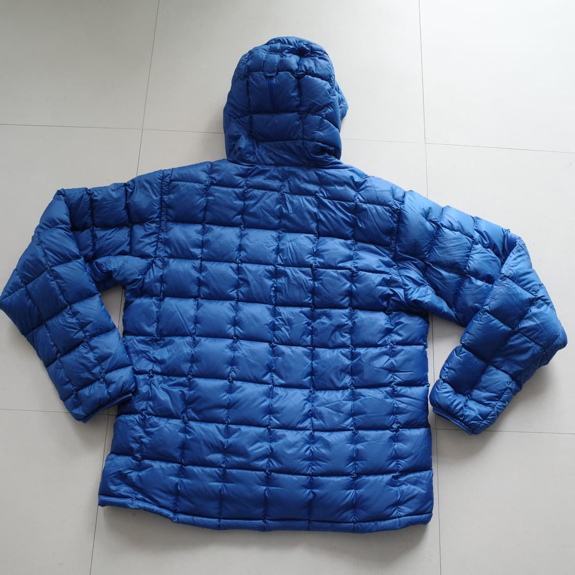 몽벨 EX900 경량 다운 아노락 블루 XL 상품이미지5