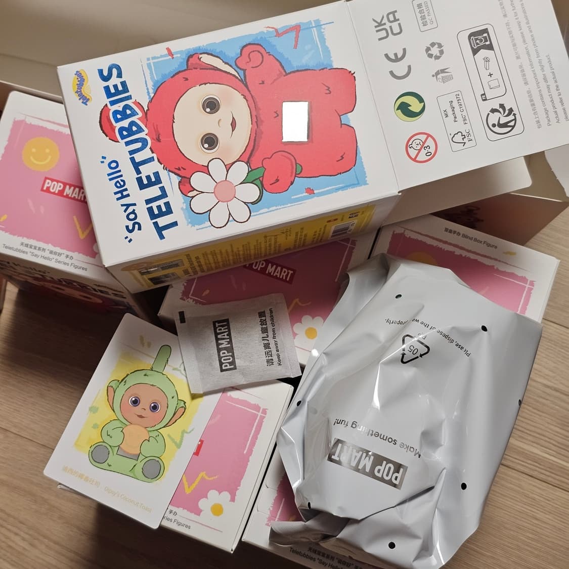 [민트 뚜비 / 핑크 뽀] 팝마트 텔레토비 안녕 키링 피규어 상품이미지3