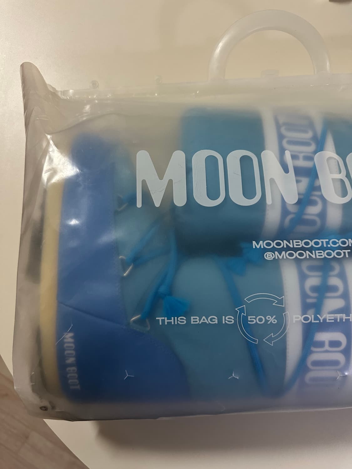 문부츠 스카이블루 35-38사이즈 상품이미지5