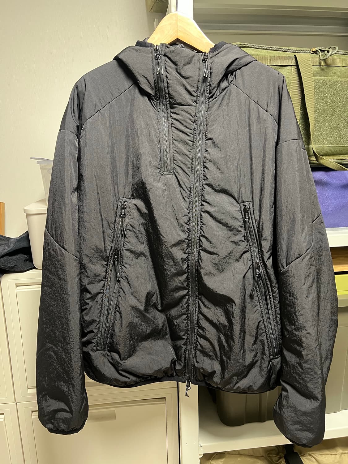 24aw, 3사이즈) 모이프 DOUBLE-ZIP INSULATED PAR 상품이미지1